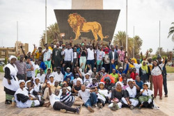 Cross section of celebrants during Greenpeace Africa's 10th anniversary.jpg